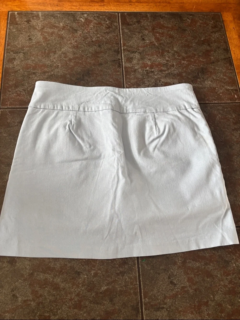 Zac & Rachel Petite Pale Blue Skirt/ Skort - Picture 5 of 7